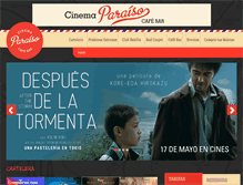 Tablet Screenshot of cinemaparaiso.com.co